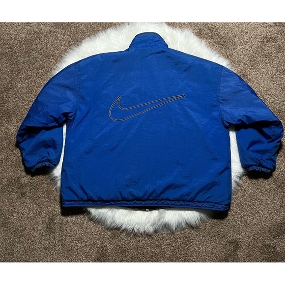 Vintage 90s Nike Reversible Puffer Coat - Picture 3 of 9